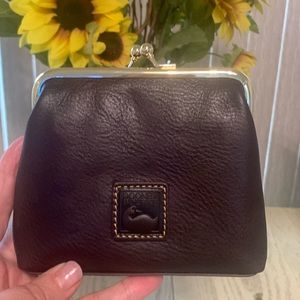 Large framed purse, Dooney & Bourke Florentine leather